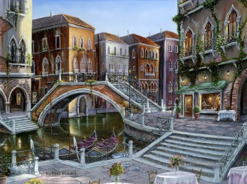 romantisches Venedig Ölgemälde